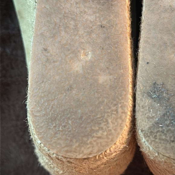 JACK ROGERS Palmer Wedge Gold Metallic Sz 6.5 - Picture 9 of 14